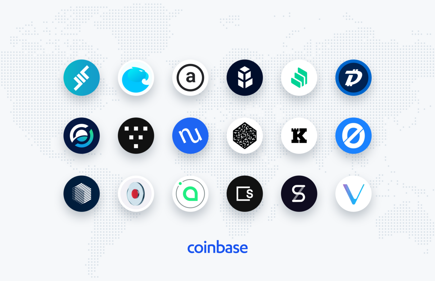 Coins Coinbase is considering adding.