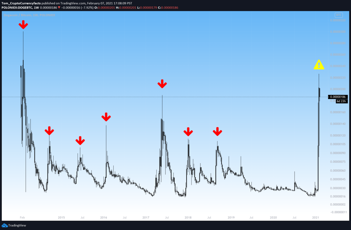 Dogecoin Bubble 2021